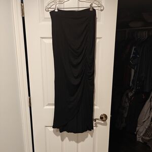 Charlotte Russe Black Maxi Skirt